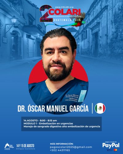 Dr. Óscar Manuel García
